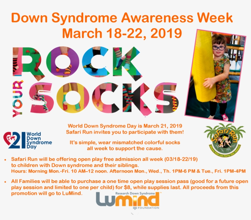 Safari Run Will Be Offering Open Play Free Admission - Silly Sock Clip Art, transparent png download