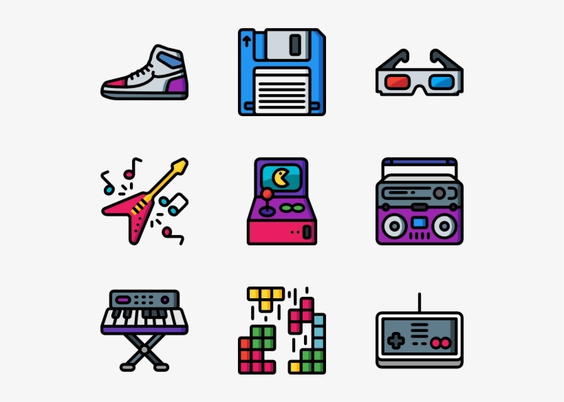 Eighties, transparent png download
