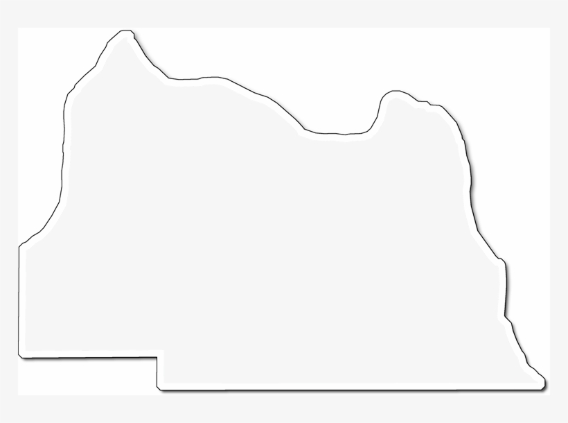 A Map Of Seminole With An Outer Shadow Around The Map, transparent png download