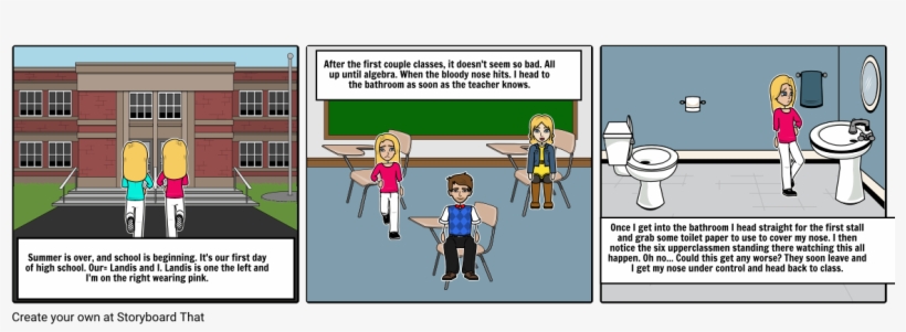 My High School Experience - Cartoon, transparent png download