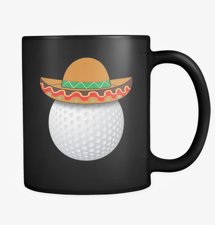 Funny Golf Ball Mexican Sports - Send Nudes Mug, transparent png download