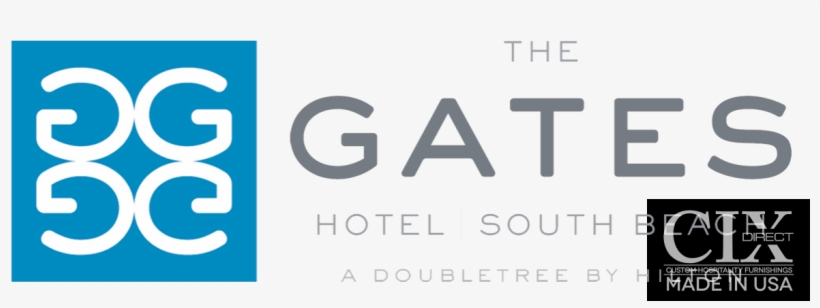 The Gates South Beach Logo - Sign, transparent png download