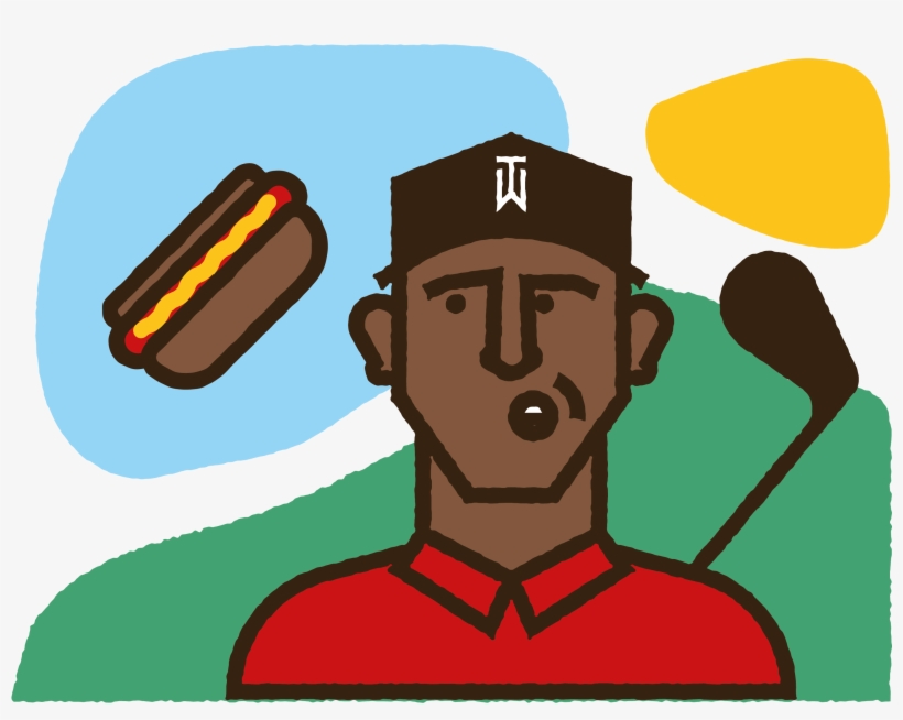 Tiger Woods Forty Things - Tiger Woods, transparent png download