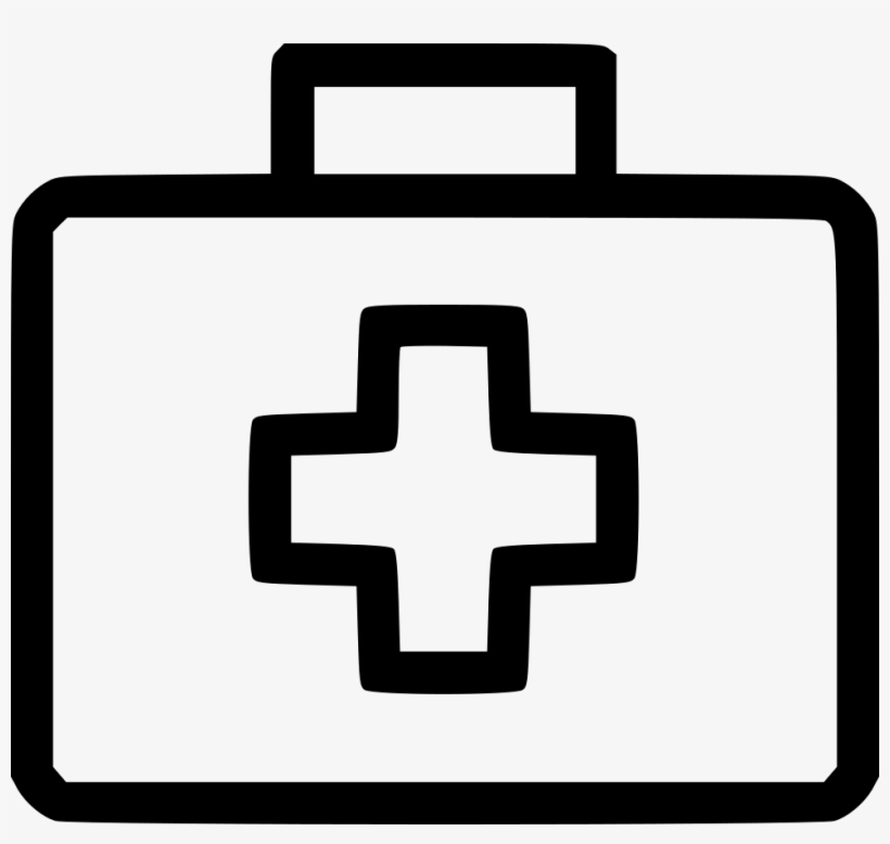 Medical Firstaid Kit Bag Medicinebox Treatment Comments - First Aid Kit, transparent png download