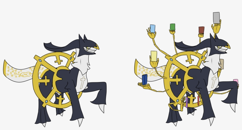 Arceus Png - Illustration, transparent png download