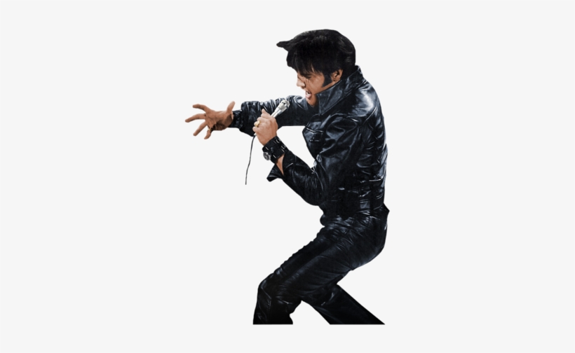 Elvis Presley - Leather Jacket, transparent png download