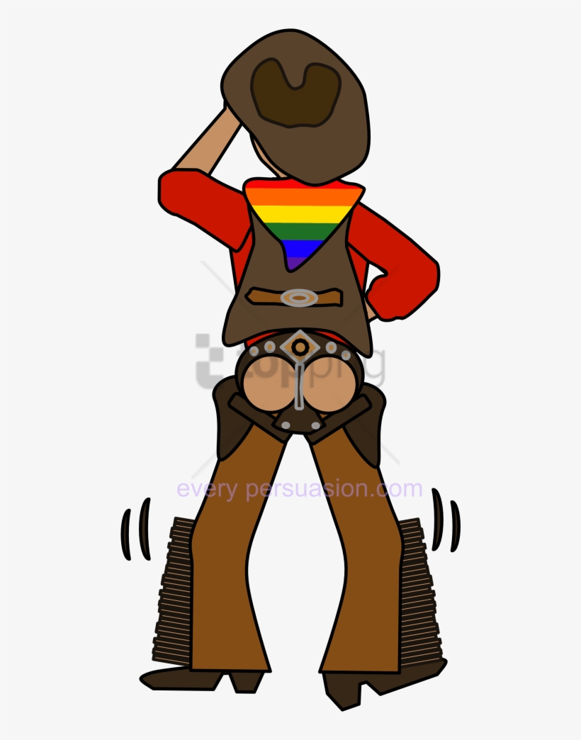 Free Png Gay Cowboy Png Image With Transparent Background - Gay Cowboy Shower Curtains, transparent png download