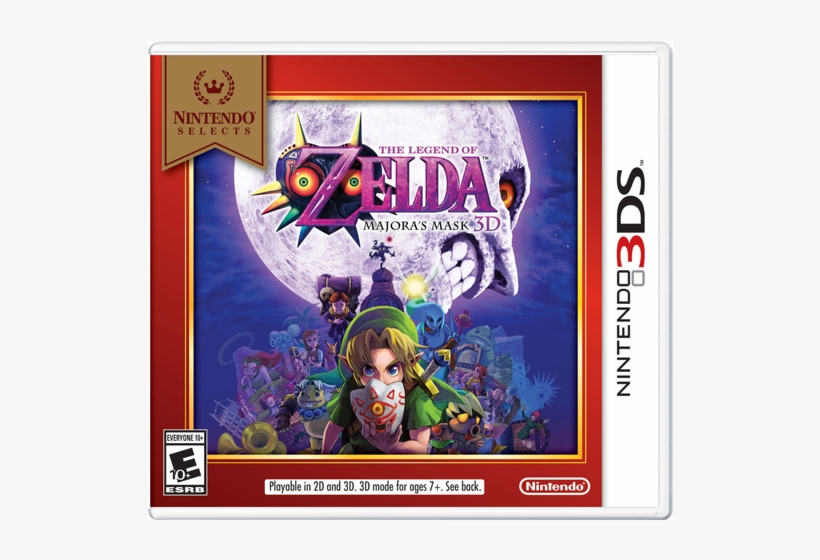 The Legend Of Zelda - Nintendo Selects Majora's Mask, transparent png download