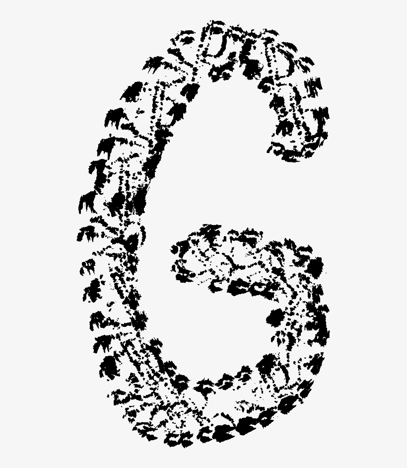 Grunge Number 6 5 - Illustration, transparent png download