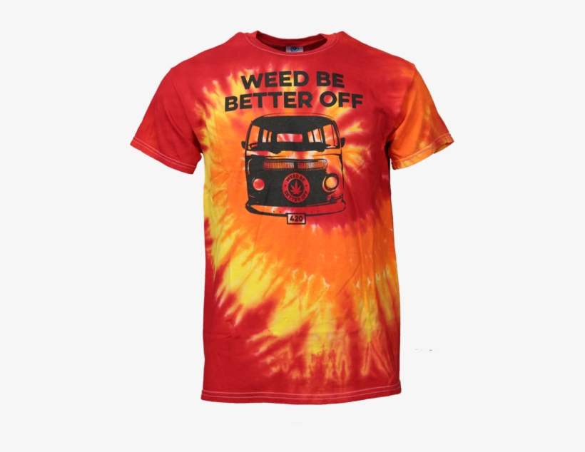 Wbbo Bus Logo , Tie Dye Blaze Pattern, Short Sleeve - Boombox, transparent png download