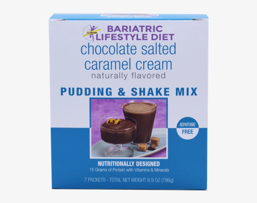 Chocolate Salted Caramel Cream Pudding & Shake Mix - Weight Loss Systems Pudding & Shake, transparent png download