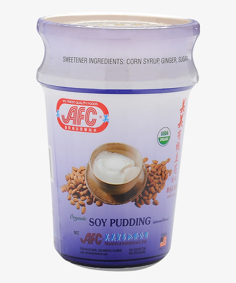 Afc Almond Soy Pudding 34 Oz - Roasted Grain Beverage, transparent png download
