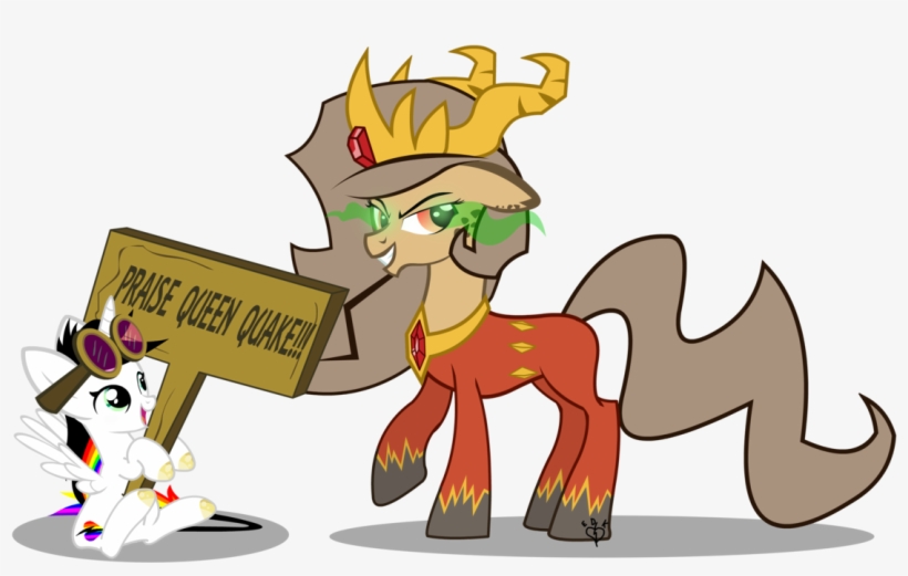 Praise Queen Quake By Lightning-bliss - Cartoon, transparent png download