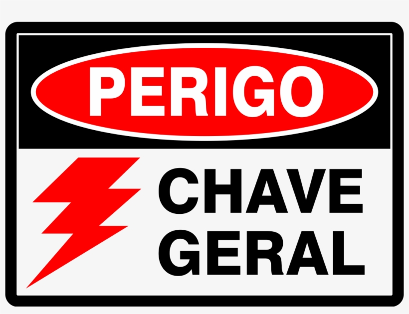 Placa Perigo - Placas De Perigo Transparent PNG - 1070x770 - Free