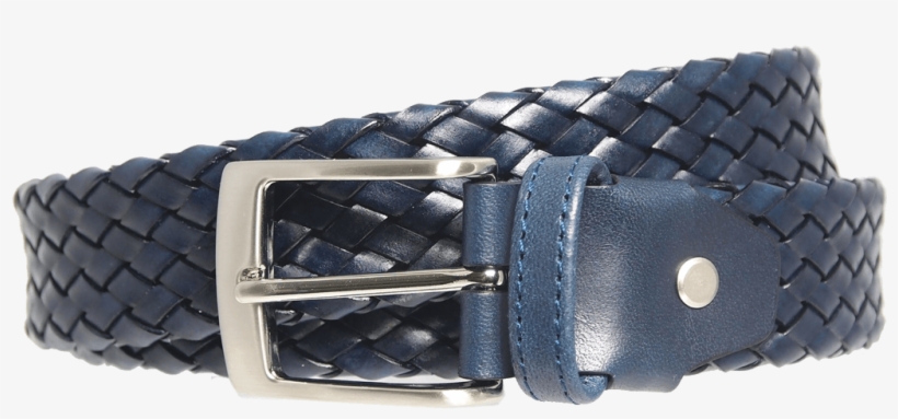 34 Mm Tubular Weave Belt Navy Mens Belts 72 Smalldive - Buckle, transparent png download