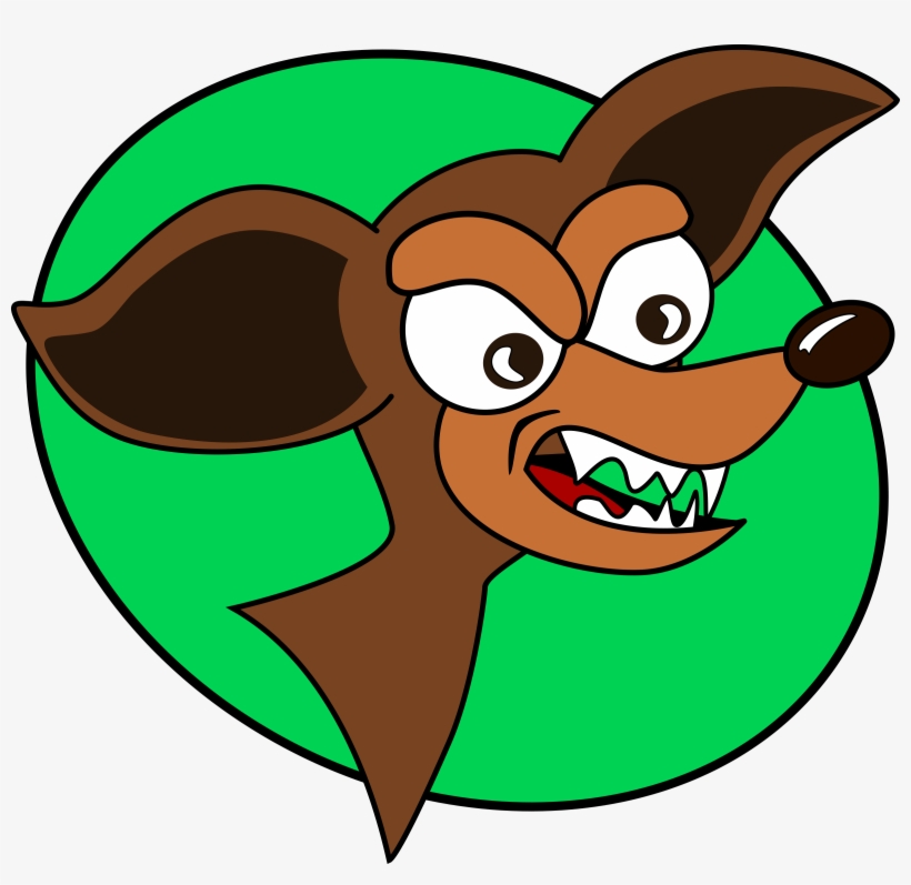 Cartoon Chihuahua Angry - Clip Art, transparent png download