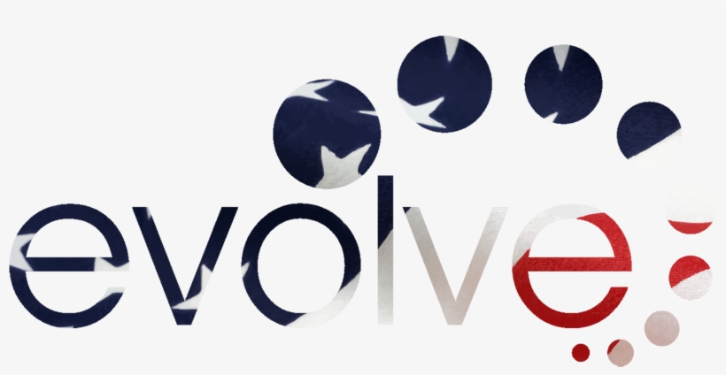 Evolve American Flag Web - Graphic Design, transparent png download