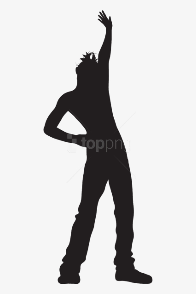 Free Png Dancing Man Silhouette Png, transparent png download