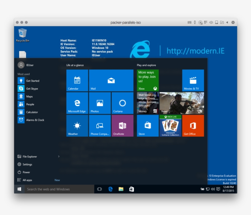 Microsoft Rolls Out First 'major Update' To Windows - Gui On A Computer, transparent png download