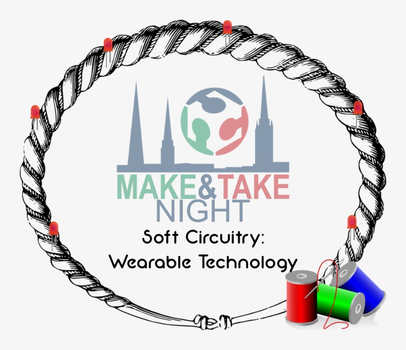 Soft Circuitry Wearable Technology - Clip Art, transparent png download