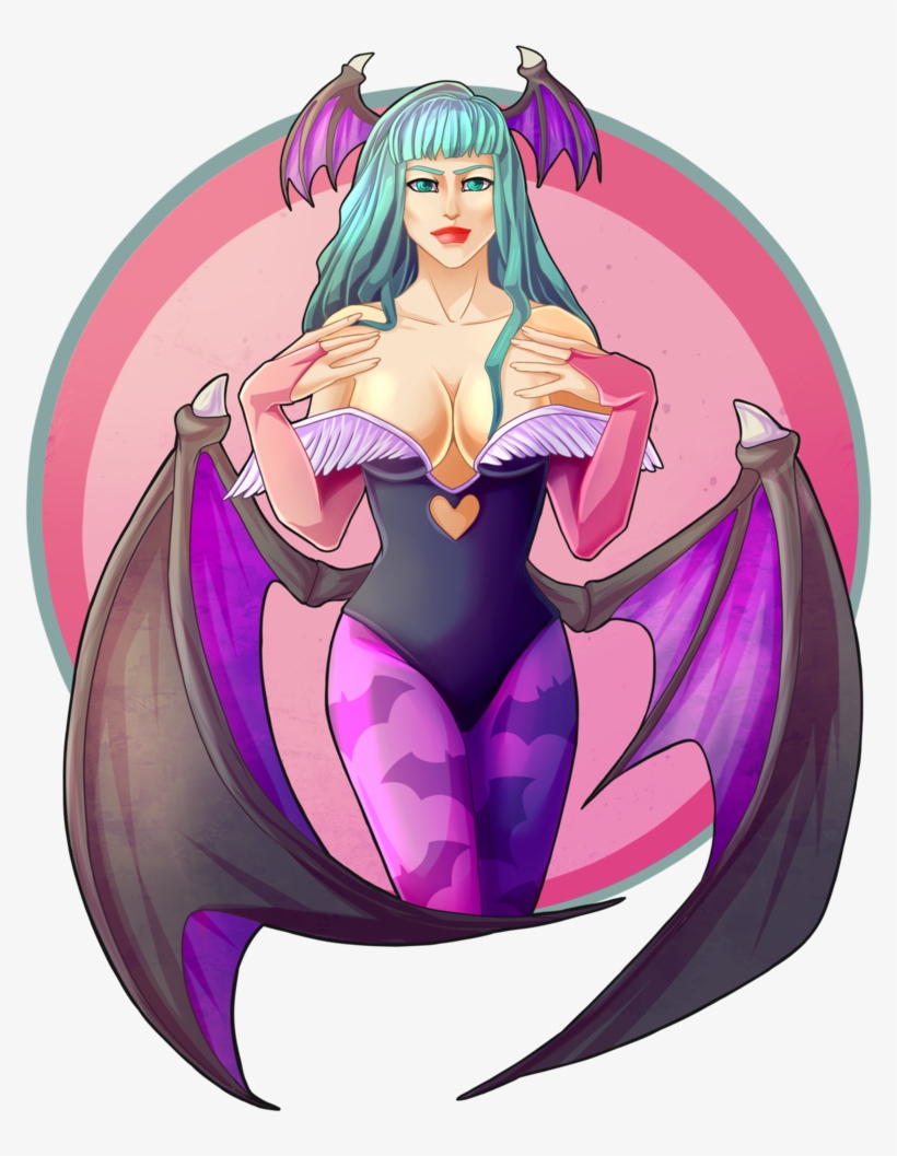 Morrigan Aensland - Illustration, transparent png download