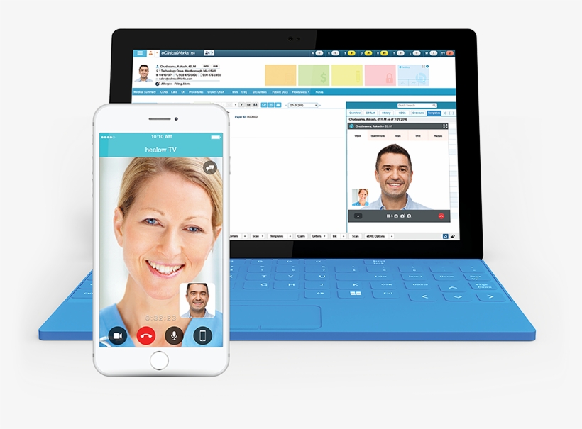 Televisits - Healow Televisits, transparent png download