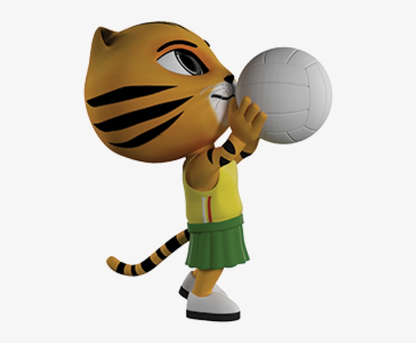 'rimau' Collar Pins - Cartoon, transparent png download