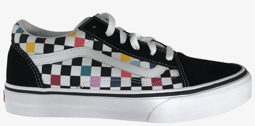 Vans Old Skool Checkerboard Party, transparent png download