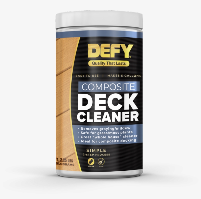 Defy Composite Deck Cleaner - Lager, transparent png download