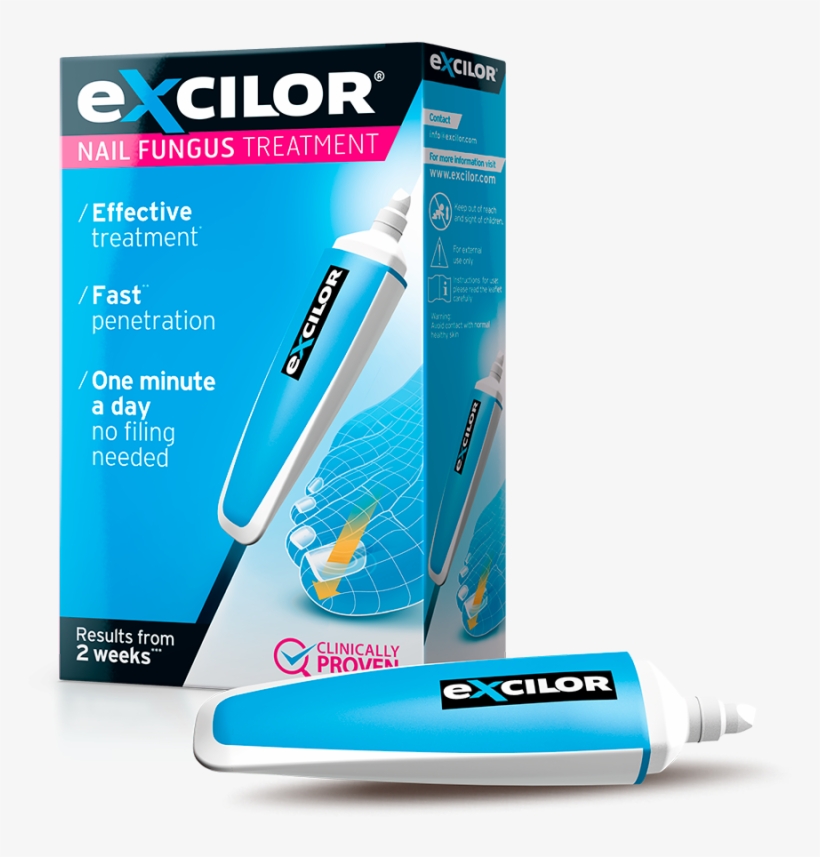 Fungal Nail Infections - Excilor, transparent png download