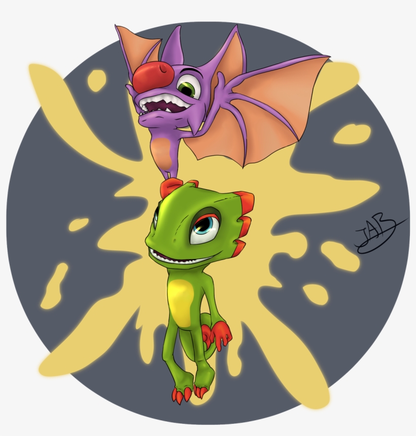 Play Yooka-laylee From @playtonicgames And I'm Loving - Cartoon, transparent png download