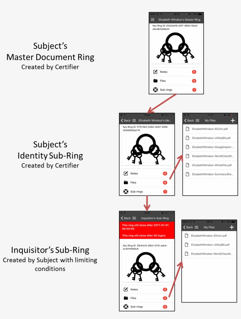 Idchainz Ring Structure - Paper, transparent png download