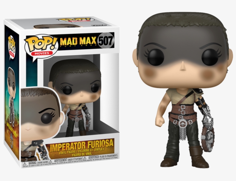 Pop Figure Mad Max Fury Road Furiosa** Chase - Mad Max Furiosa Funko, transparent png download
