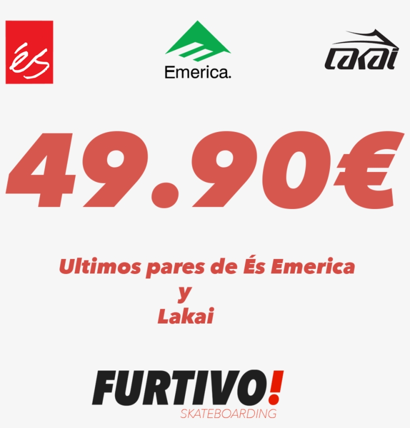Oferta Skate Shoes De És, Emerica Y Lakai Limited Footwear - Lakai, transparent png download