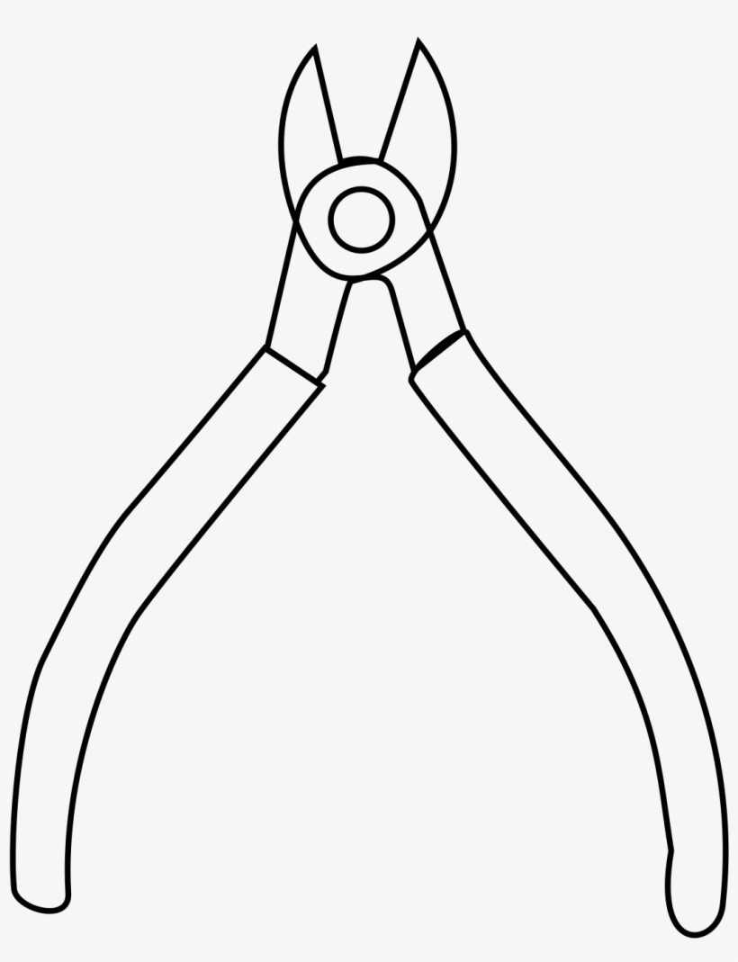 Big Image - Diagonal Pliers, transparent png download