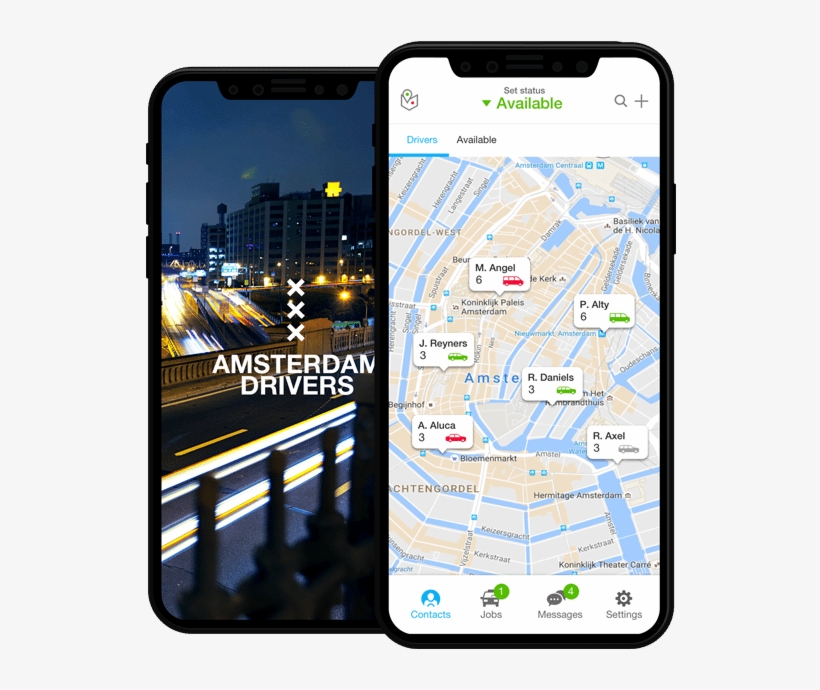 Completely White Label - Taxi App Driver Free, transparent png download