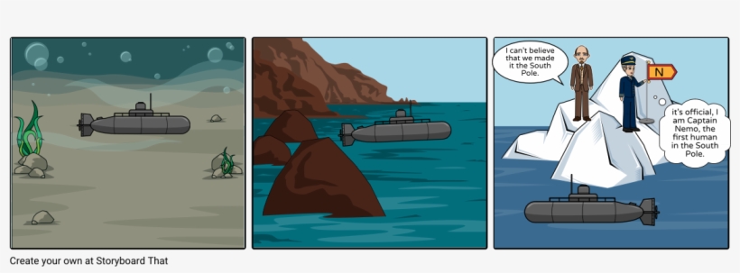 20000 Leagues Under The Sea - 20000 Leagues Under The Sea At The Pole, transparent png download