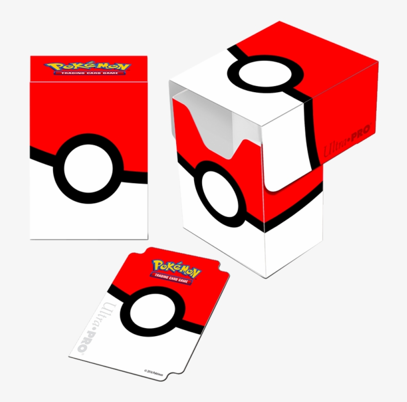 Pokeball Full-view Deck Box - Pokemon Pokeball Deck Box, transparent png download