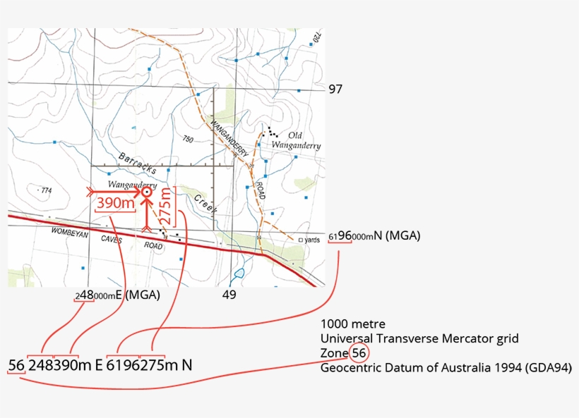 Hilltop745 With-numbers - Map, transparent png download