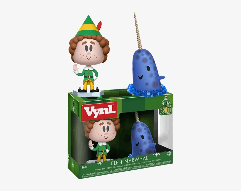 Buddy & Narwhal Vynl Figure 2-pack - Funko Narwhal, transparent png download