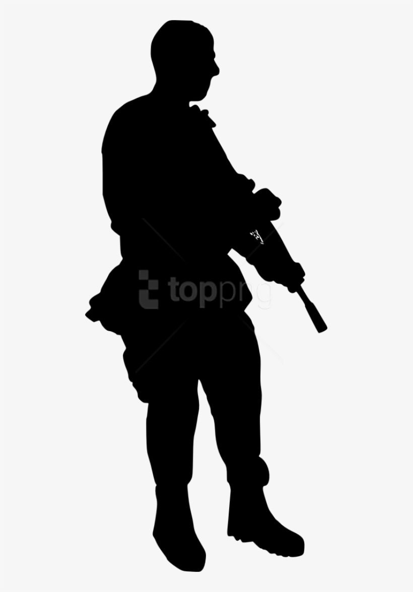 Free Png Soldier Silhouette Png - Graduate Silhouette Clipart Transparent, transparent png download