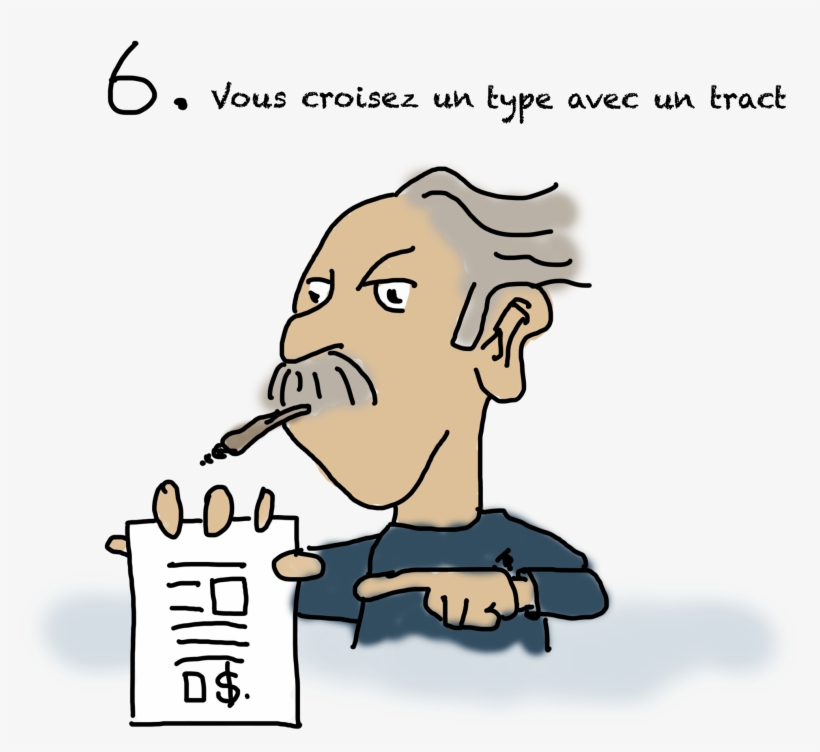 6 Type Tract 2 - Cartoon, transparent png download