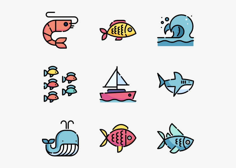 Sea Life - Flat Icon Employee, transparent png download