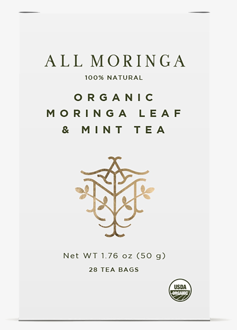 Organic Moringa Leaf & Mint Tea - Religion, transparent png download