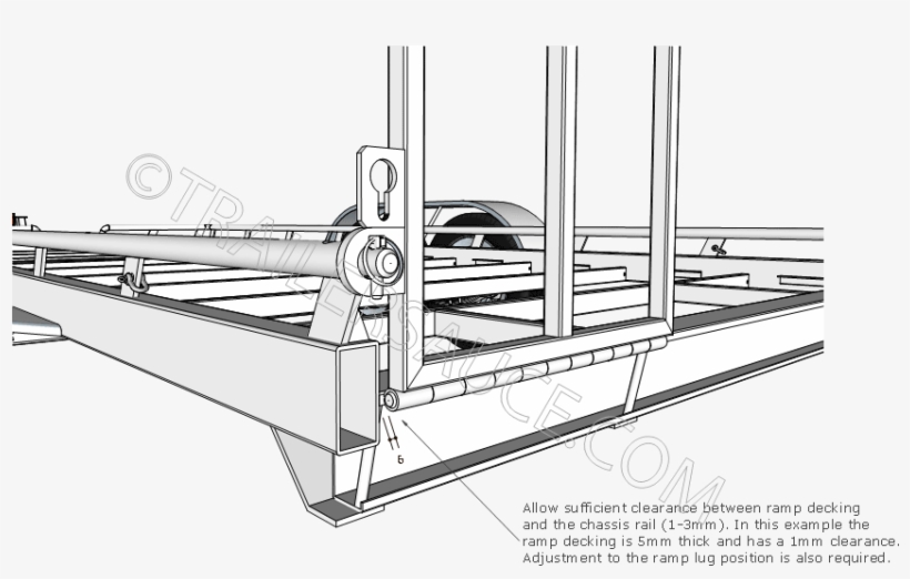 Ramp Setup 3 - Technical Drawing, transparent png download