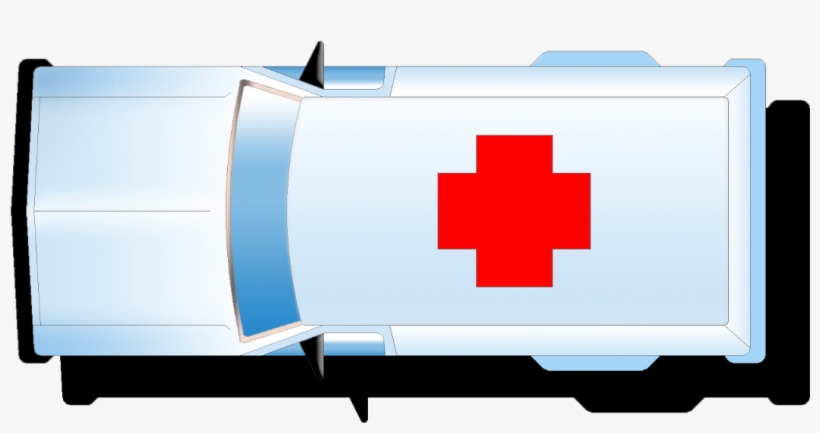 Banner Free Library Download Transprent Png Free Brand - Ambulance Icon Png Top View, transparent png download