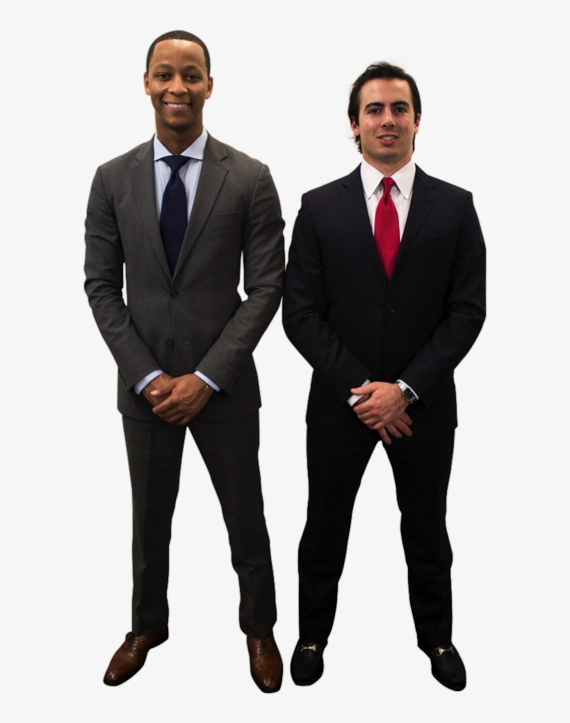 And 2 Ties In Navy & Burgundy And 1 Stainless Steel - Tuxedo, transparent png download