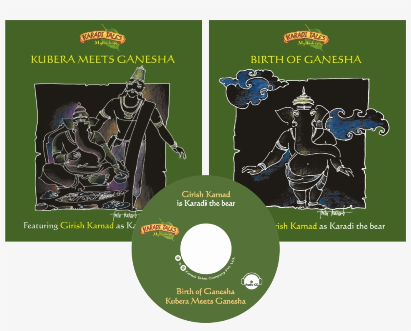 Kubera Meets Ganesha And Birth Of Ganesha )2 Books - Riddler, transparent png download