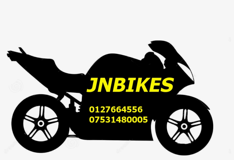 Sell Motorbike Godalming - Motorcycle Silhouette, transparent png download