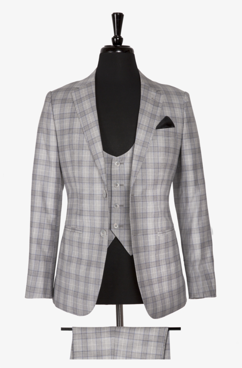 005 Jacket Open - Tartan, transparent png download